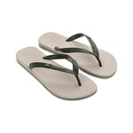 Ipanema Homme CLAS Brasil II AD Flip-Flop, Beige/Green, 38 EU