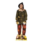 Star Cutouts Ltd SC974 The Scarecrow from The Wizard of Oz Life Size Cardboard Cut Out with Mini Table top, Multi-Colour, 171 x 53 x 171 cm