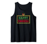 Kinara Seven Candles Principles Of Kwanzaa Happy Kwanzaa Tank Top