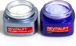 L'Oreal Revitalift Filler Hyaluronic Acid Anti-Ageing Night Cream 50 Ml & Revita