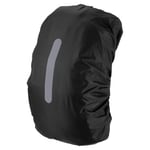 75-85L Waterproof Backpack Rain Cover with Vertical Strap XXL Black