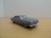 CHEVROLET CHEVELLE SS gris mat Dom's Film FAST AND FURIOUS 4 1/43