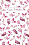 Birthday Card - Happy Birthday Shoes and Perfume Woman - Wishing Well (A19)