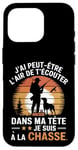 Coque pour iPhone 16 Pro Cadeau idée Drôle Chasseur Homme Chasseur Humour Chasse