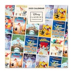 Grupo Erik - Calendrier Mural 2024/2025 Classiques Disney | Calendrier Mensuel 30x60cm - De Janvier 2025 à Décembre 2025