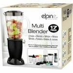 BLACK 1.9L MULTI BLENDER CHOPPER MIXER FOOD PROCESSOR JUICER SMOOTHIE ELECTRIC