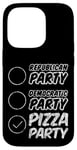 Coque pour iPhone 14 Pro Republican Party Decromatic Party Pizza Party --