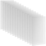 Lot de 14 panneaux polycarbonate alvéolaire 4 mm transparent dim. 121L x 61l cm