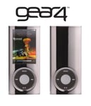 GEAR4 SILVER MIRRORED Crystal Hard Skin Case Icebox Mirror for iPod Nano 4th Gen