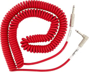 Fender Original Series Coiled Instrument Cable - 9m - Fiesta Red