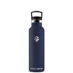 Gourde Isotherme 1L, Gourde Inox, Bouteille Isotherme sans BPA, Thermos isotherme en métal, 24h Froid et 12h Chaud, Gourde Inox avec en Paille, Thermos pour Adultes, Sport, Gym, Voyage, École, Vélo