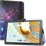 Pu Cuir Etui Et Pliable Stand Folio Coque Pour Umidigi G3 Tab Ultra/Foxxd C10/Umidigi G3 Tab/Umidigi G2 Tab/Umidigi G1 Tab/Vortex Ztab10/Vortex T10m Pro 10.1 Pouces,Galaxy