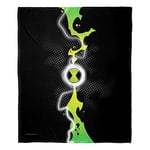 Northwest Cartoon Network's Ben 10 Silk Touch Throw Blanket, 50" x 60", Alien Power