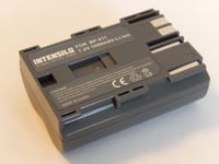 Batterie Li-Ion INTENSILO 1600mAh (7.4V) pour appareil photo, caméscope CANON Viewer M30, M80. Remplace: BP-508, BP-511, BP-535.