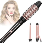 3  in  1  Curling  Wand  Curling  Tongs  Thermal  Brush  Set ,  Ceramic  Hair  C