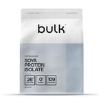 Bulk Soya Protein Isolate Powder, Vegan Protein Shake, Unflavoured, 500 g