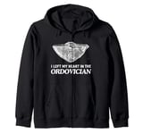 I Left My Heart In The Ordovician Brachiopods Paleontology Zip Hoodie