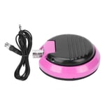 Round Tattoo Foot Pedal Switch Tattoo Machine Foot Switch Controller (Pink ) BLW