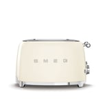 Smeg - 4 Slot Toaster Creme - Brödrostar