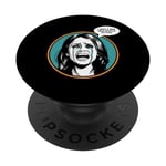 Nouveau problème d'image de profil - Sarcastic Social Media Hater PopSockets PopGrip Interchangeable