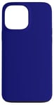 Coque pour iPhone 13 Pro Max Couleur bleu nuit simple