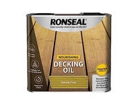 Ronseal DONP25L 2.5L Decking Oil - Natural Pine