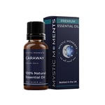 Mystic Moments | Caraway Essential Oil 10ml - Pure & Natural Oil for Diffusers, Aromatherapy & Massage Blends Vegan GMO Free