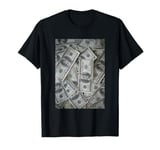 100 Dollar Bills Funny Money Usa Currency American Dollar T-Shirt