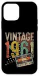 Coque pour iPhone 12 mini Vintage 1961 64e anniversaire cadeaux pour hommes femmes 64 ans