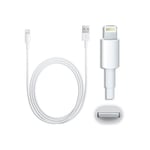 Câble iPhone [MFI certifié Apple] - GARANTIE À VIE - Câble Lightning vers USB pour iPhone 7 / 7 Plus / 6s / 6s Plus / 6 / 6 Plus / 5C / 5S / 5 / SE, iPad, iPad Pro, Air, iPad mini - 1M Blanc