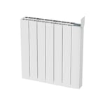 Radiateur électrique fonte aluminium à inertie sèche mural Astios Sannover 1500 W