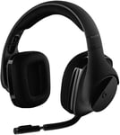 Logitech G533 Wireless Gaming Headset, 7.1 Surround Sound, DTS Headphone:X, 40 M