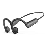 Real Bone Conduction Sport Headphone Wireless Earphone BT Headset Hands-Free Mic