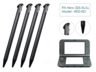 4 x Black Plastic Replacement Pen Stylus for Nintendo - ̗̀new ̖́ 3DS XL/LL 2015+