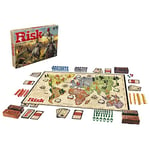 Hasbro Gaming Risk| Strategy Family Game of Conquest for 10+ Year Old Kids| 300 Updated Figures | Improved Mission Cards | For 2 to 5 Players | Gift Idea for Classic Board Games Fans