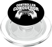 Controller Conqueror - Gaming Mastery PopSockets PopGrip for MagSafe