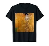 Klimt Portrait of a Lady in Gold T-Shirt