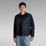 G Star Raw Mens G-Star RAW Biker Jacket - Navy - Size Large