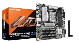 GIGABYTE B860M DS3H WIFI6E Carte mère - Processeurs Intel Core Ultra, VRM 5+1+2+1 Phases, jusqu'à 9066MHz DDR5, 1xPCIe 5.0 + 1xPCIe 4.0 M.2, LAN 2,5 GbE, WiFi 6E, USB 3.2 Gen 2