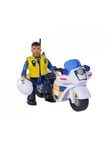 SIMBA DICKIE GROUP Fireman Sam Police Motorbike incl. Figurine 7.5cm