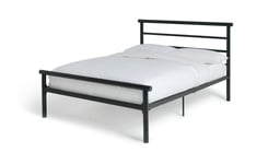 Ion Argos Home Avalon Small Double Metal Bed Frame - Black