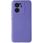 Avizar Case for Xiaomi 13T and 13T Pro Semi-rigid Soft-touch Anti-traces, Purple