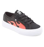 DC Shoes Manual Basket, Noir/Gris/Blanc, 39 EU