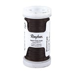 Rayher Fil floral fil de fer fleuriste 0,35mmø bobine 100m marron foncé, 2400105