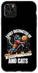 iPhone 11 Pro Max Love Cats and Basketball - Easily Distracted Case