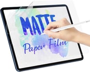 [2 Unités] Protection Écran Pour Ipad Air 5/4 10,9 Pouces,Ipad Pro 11 Pouces 2022 2021 2020 2018,Protecteur D'écran En Pet Papier Mat Pour Dessiner-Hd/Anti-Reflet/Anti-Lumière Bleue/Anti-Empr.[I97]