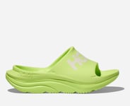 HOKA Ora Athletic Slide Chaussures en Lettuce/White Taille M37 1/3/ W38 2/3 | Récupération