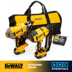 DeWalt DCK2046P2 18V Nailer Twin Kit DCN692 1st Fix + DCN660 2nd Fix Nail Gun