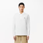 Lacoste Polo Original L.12.12 coton manches longues Taille L Blanc