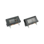 2x Feu éclairage plaque immatriculation gauche + droit 12V 24V 5W remorque camion tracteur voiture lampe phare